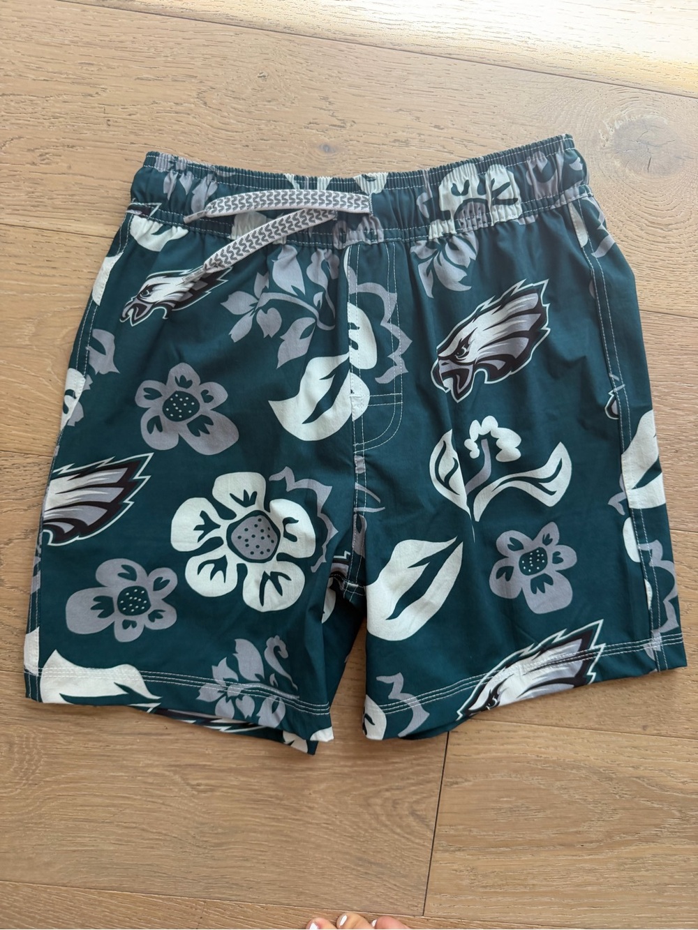 Philadelphia Eagles Boys Swim Trunks Size M Wes & Willy NWT